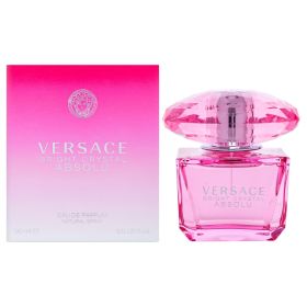 Bright Crystal Absolu by Versace for Women - 3 oz EDP Spray