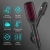 Hair Straightener Brush with Ionic Generator by MiroPure, 30s Fast MCH Ceramic Even Heating, 11 Temperature Control