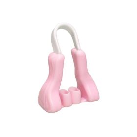 Magic Nose Shaper Clip Nose Lifting Shaper Shaping Bridge Nose Straightener Silicone Nose Slimmer No Painful Hurt Beauty Tools (Color: Pink, NUM: 4 Pcs)