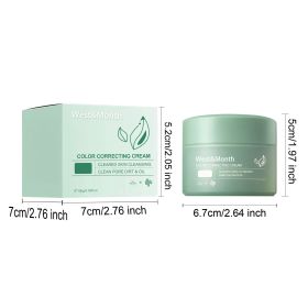 West&Month Color Correcting Care Cream For Diminishing Spots, Post-sun Recovery, Nourishing, And Enhancing The Skin's Beauty (Quantity: 2PCS)