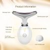 Facial Massager Neck Facial Beauty Device 3 Color EMS Microcurrent Skin Rejuvenation Massagers Lifting Tighten Skin Care Tool Anti Wrinkle Double Chin