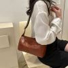 Handbags For Women Shoulder Tote Work Bags Vintage PU Leather Boston Women Small Handbag And Purse Fashion Designer Crossbody Bag Female Casual Travel