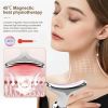 Facial Massager Neck Facial Beauty Device 3 Color EMS Microcurrent Skin Rejuvenation Massagers Lifting Tighten Skin Care Tool Anti Wrinkle Double Chin